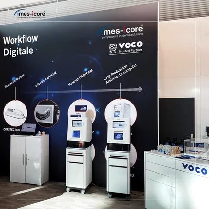 imes-icore® & VOCO、エキスポ・デンタル・リミニで完全CAD/CAMワークフローを展示
