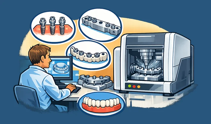 Vollbogen-Implantatprothetik