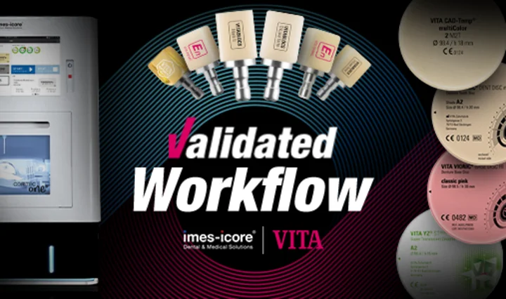 Validated Digital Workflow: imes-icore Milling Machines Certified for VITA CAD/CAM Materials