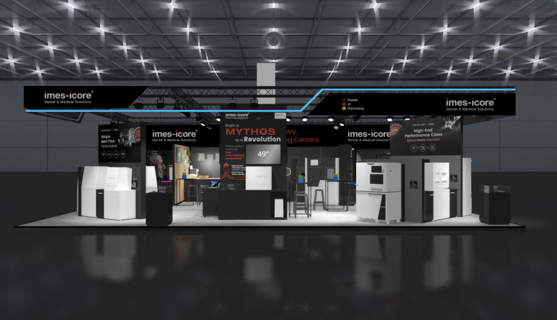 Visualization of the stand from imes-icore at IDS 2025