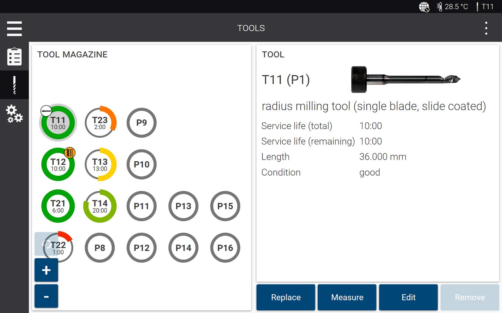 CORiTEC 250i Loader PRO - SmartControl - Tools