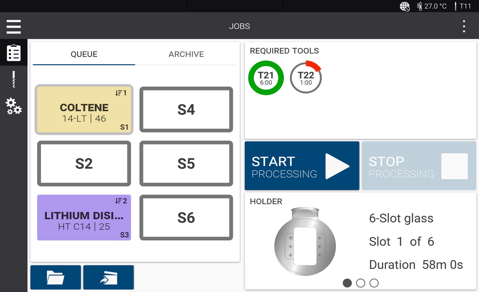 CORiTEC one+ - SmartControl - Overview