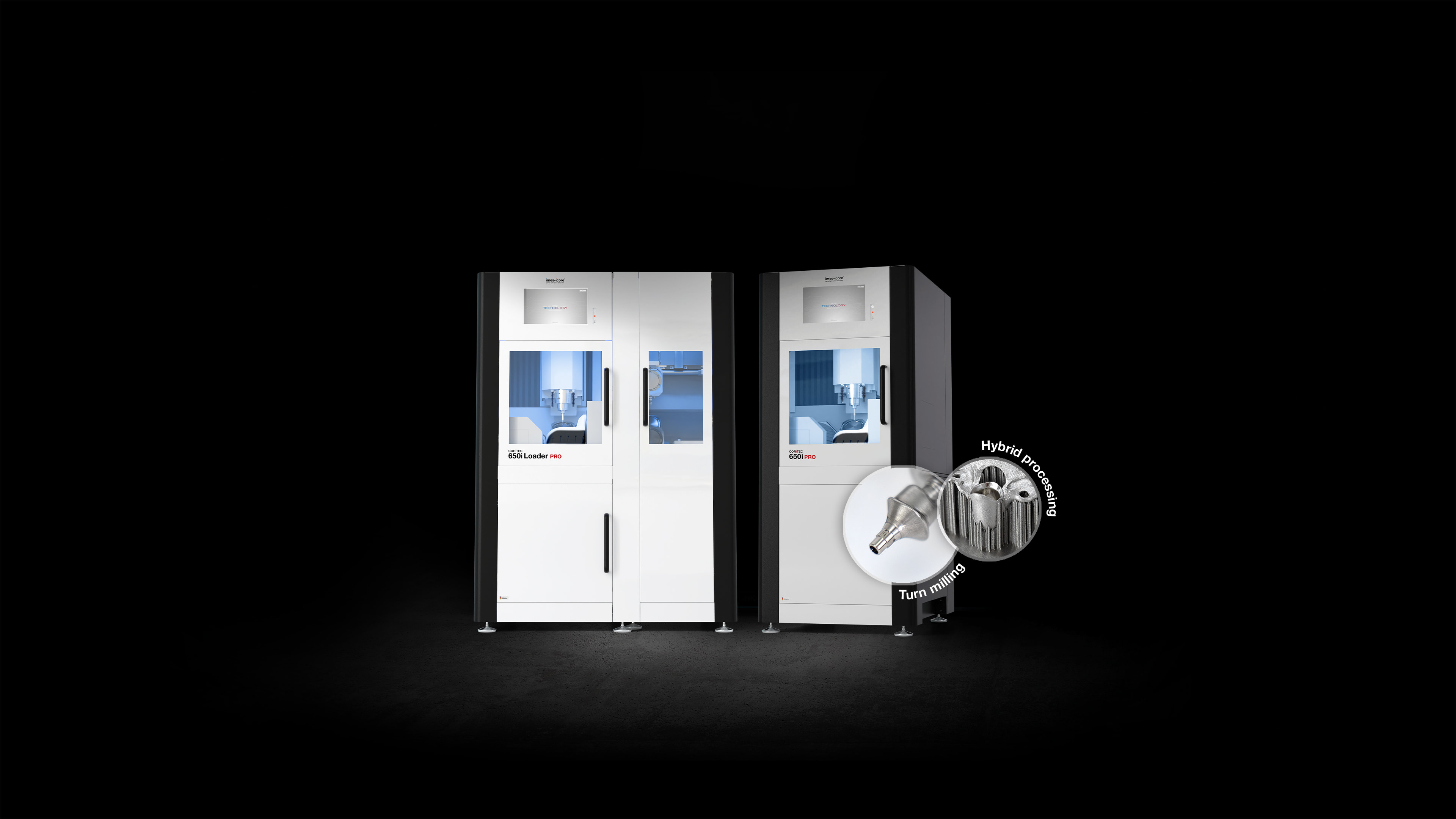 Dental milling machines CORiTEC 650i PRO and CORiTEC 650i Loader PRO
