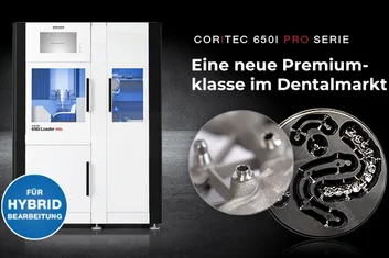 Die neue Premiumklasse für den Dentalmarkt: CORiTEC 650i PRO Serie von imes-icore