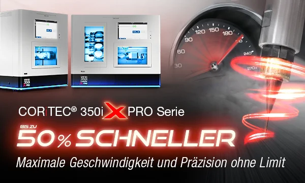 CORiTEC 350i X PRO: Hochwertige Dentalfräse mit 3 kW Spindel und 15-Positionen Ladegerät
