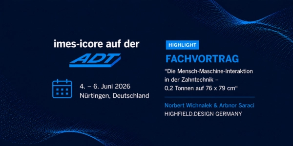 imes-icore nimmt an der ADT 2026 in Nürtingen teil