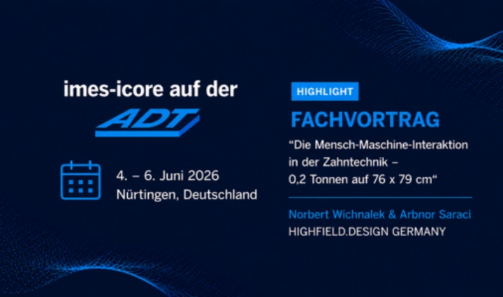 imes-icore nimmt an der ADT 2026 in Nürtingen teil