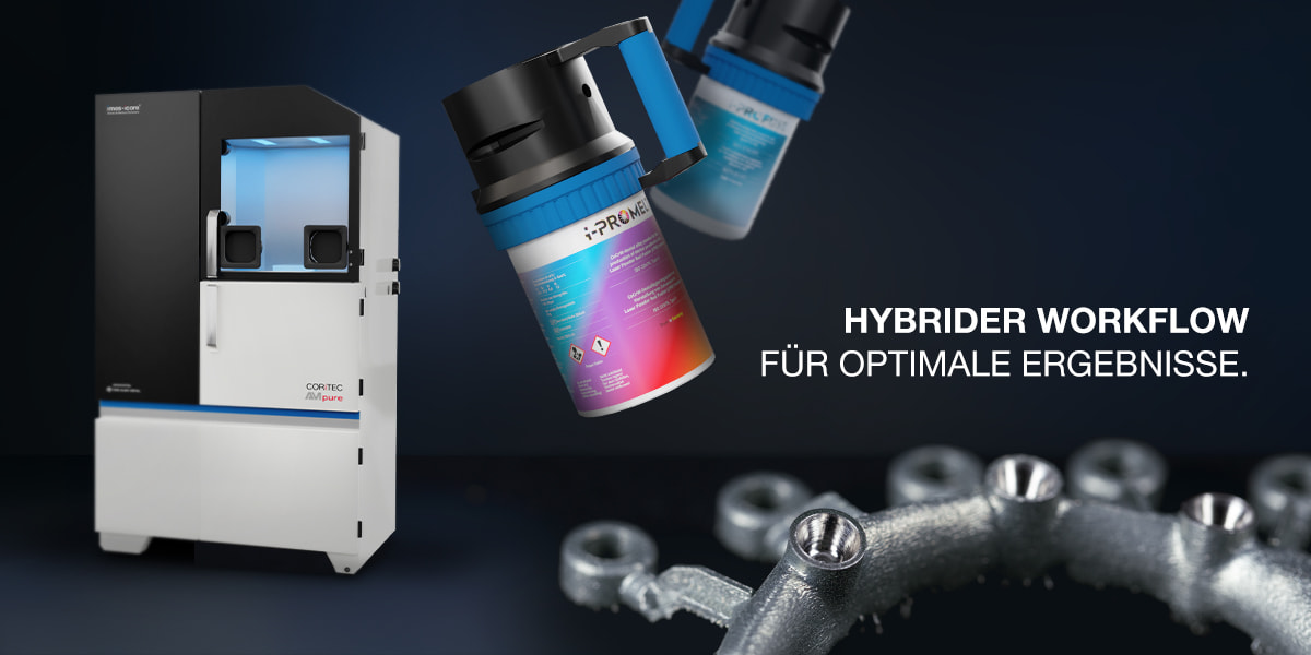 3D Metalldrucker für Fräszentren CORiTEC AM100